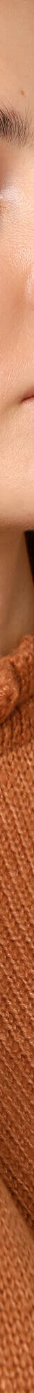 Pull col montant, finition frisotti (caramel) Pull col montant, finition frisotti (caramel)